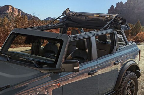 Discover Ford Bronco Accessories in PR, Retractable Top - Soft, Twill, 4 Door (Trektop)